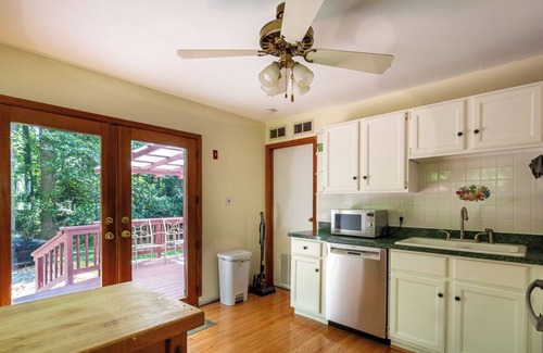 Edgewater Casa | Peaceful private wooded setting. FURNISHED! Kitchenware & linens etc. provided