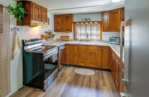 West Glens Falls Casa | Peaceful Queensbury Haven on Creek w/ Fire Pit!