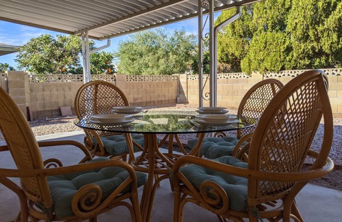 Mesa Casa | Peaceful Retreat Home in 55+. Golf, Fishing & Emergency Services in Community.