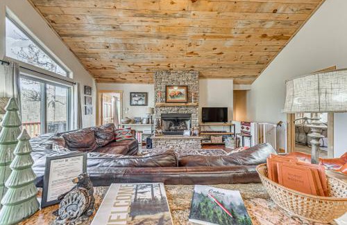 Ruidoso Casa | Peaceful Ruidoso Cabin Ideal Mountain Getaway!