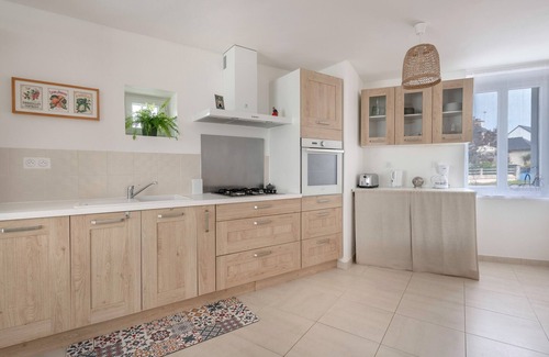 Saint-Armel Chalet De Esquí | Acogedora casa a 100 m del golfo de Morbihan