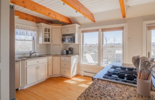 West of Town Casa | Peaceful summer retreat! Pool, close to town & beach!