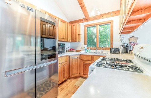 Empire Casa | Peaceful, two-story home with a firepit & washer/dryer - close to the beach