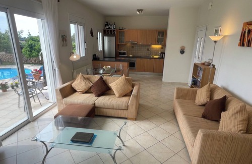 Lakithra Casa | Peaceful villa in typical Kefalonian village. Close to beautiful St Thomas` Bay.