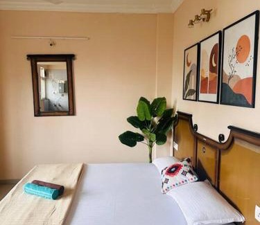 Mundhwa Apartamento | Peach Private Studio Apartment with AC WiFi & Balcony