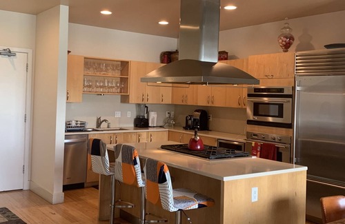 Northwest Portland Condominio | Pearl District, Penthouse Terrace Unit- 2 decks , 1 block from Fields park,