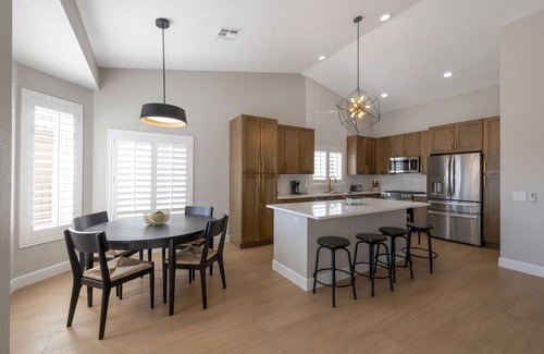 Pebblecreek Casa | Pebblecreek 55+ Resort community. Virtually brand-new home with heated pool!