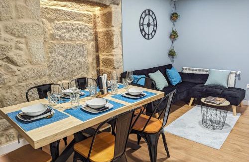 Centro histórico de Pontevedra Apartamento | Pedra Nova - Céntrico, Lujoso