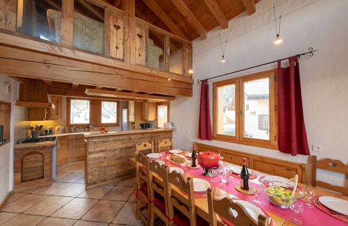 Peisey-Nancroix Chalet De Esquí | Peisey Vallandry Les Arcs: Amplia casa en el corazón de las mayores estaciones de esquí