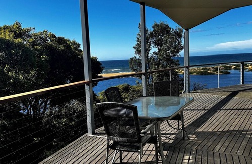 Lake Tyers Beach Casa | Pelicans Perch - Casa de diseño arquitectónico cerca de la playa
