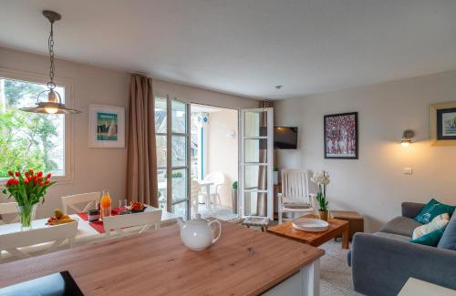 Benodet Apartamento | Penfret - Appt avec piscine, vue mer, plage à 50m