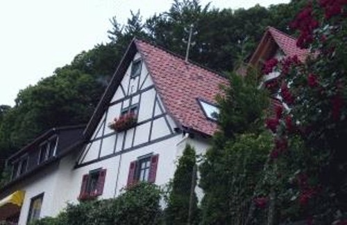 Dorrenbach Apartamento | Pension/ferienwohnung Haus Kastanienwald - Appartement/fewo, Dusche, WC, Nichtraucher