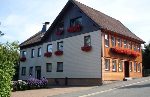 Altenau Cabaña | Pension Gästehaus Ehrenberg Habitación doble 6 con balcón - Gästehaus Ehrenberg