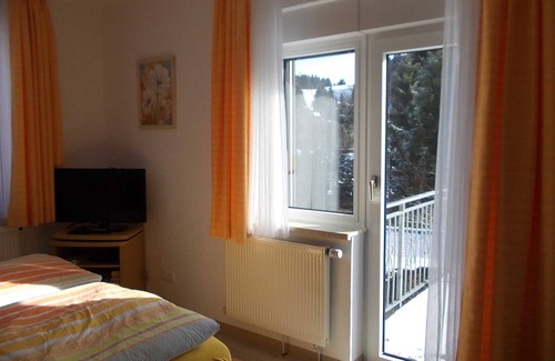 Altenau Cabaña | Pension Gästehaus Ehrenberg Habitación doble 6 con balcón - Gästehaus Ehrenberg