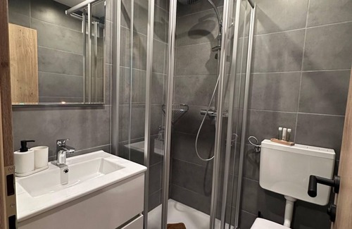Leogang Cama Y Desayuno | Pension Haus Tirol - family room, shower, WC, 2 bedrooms