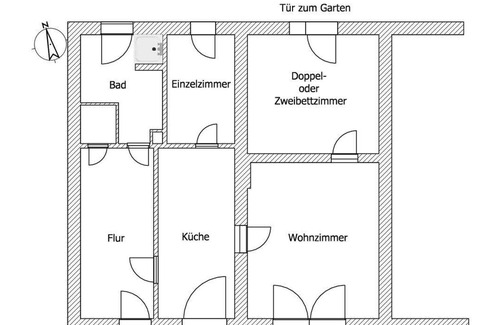 Dreiheide Apartamento | .pension und Ferienwohnung am Stausee - 3 Raum Ferienwohnung