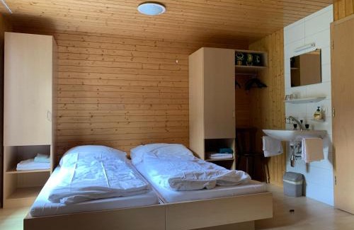 Saas Almagell Casa | Pension Waldegg - restaurant