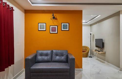 Gachibowli Apartamento | Pent House 1BHk @WiproCircle, Near US Embassy, Gachibowli
