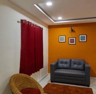 Gachibowli Apartamento | Pent House 1BHk @WiproCircle, Near US Embassy, Gachibowli