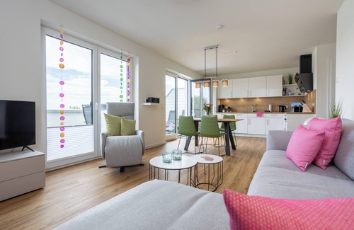 Dorumer Neufeld Apartamento | Penthouse 18 - Enjoy the view. Modern. Balcony. Comfort.