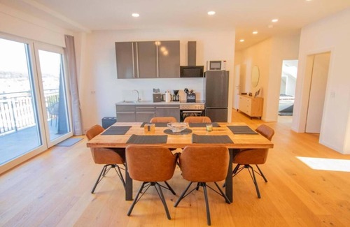 Maximin Apartamento | Penthouse apartment above the rooftops of Trier