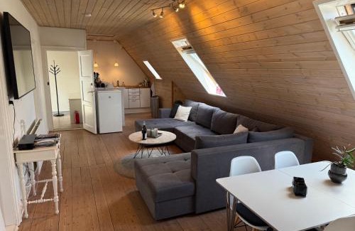 Esbjerg Apartamento | Penthouse apartment in Esbjerg townhouse