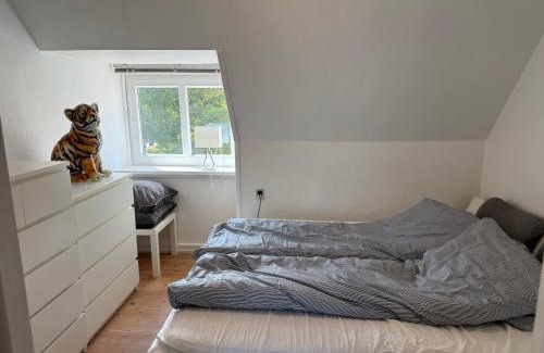 Esbjerg Apartamento | Penthouse apartment in Esbjerg townhouse