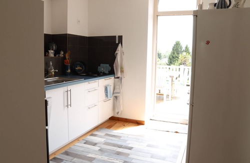 Saint-Jean-le-Thomas Apartamento | PENTHOUSE APARTMENT 2MIN FROM MONT SAINT MICHEL BAY