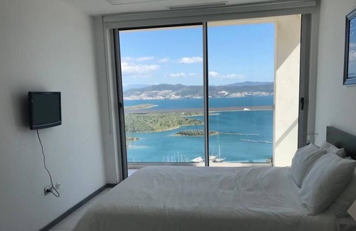 Kiyikislacik Apartamento | Ático en el complejo vacacional "Horizon Sky" con una vista sensacional -Milas / Mugla