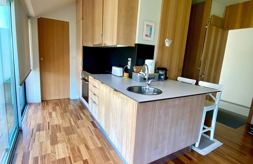 Isla de Arosa Apartamento | Ático en Illa de Arousa, playa y piscina.
