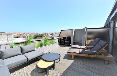 Albertstrand Apartamento | Ático en Knokke cerca de la Playa