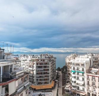 Thessaloniki City Centre Apartamento | Penthouse Level 9, Nilie Hospitality MGMT
