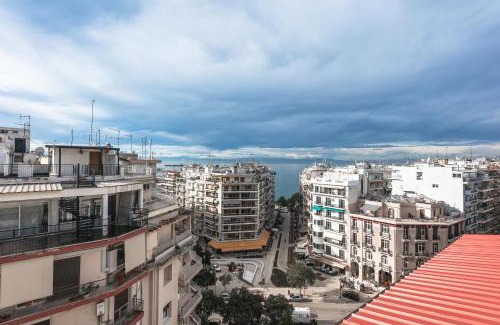 Thessaloniki City Centre Apartamento | Penthouse Level 9, Nilie Hospitality MGMT