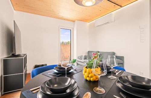 Friedrichshafen Apartamento | Penthouse mit traumhafter Terrasse klimatisiert