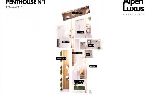 Kramsach Apartamento | PENTHOUSE N`1 - AlpenLuxus Collection