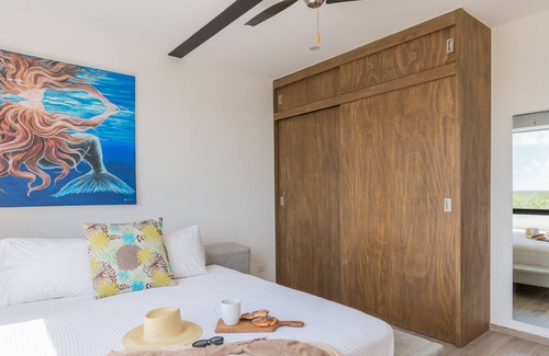 Ek Balam Village Condominio | ★Penthouse★ ✓Piscina privada ✓Cerca de la playa