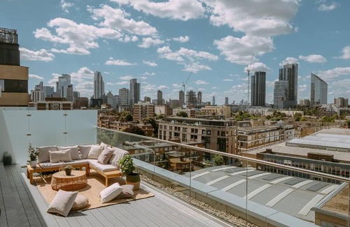 Hoxton Apartamento | Penthouse. Roof Terrace. Shoreditch. AC