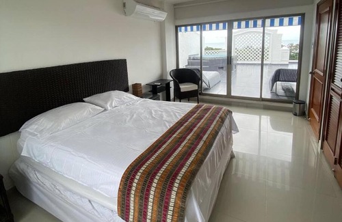 Papare Apartamento | Penthouse with a private beach in Santa Marta, Col