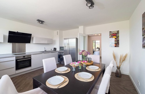 Stadtwald Apartamento | Penthouse with a view over Essen near the exhibition center