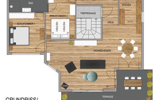 Metternich Apartamento | Penthouse Wohnung mit schönem Moselblick in Metternich