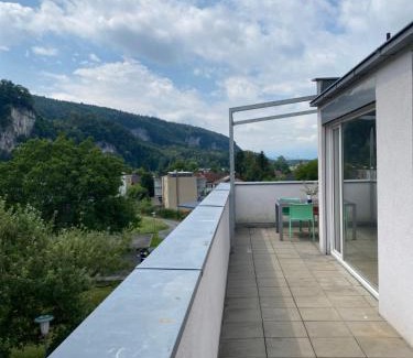 Goetzis Apartamento | Penthousewohnung mit fantastischem Ausblick und KLIMAANLAGE