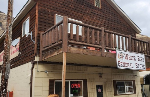 White Bird Casa | Perch 95, in between bar and steakhouse downtown whitebird Idaho