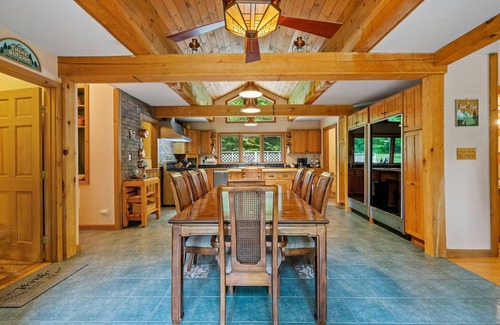 Town of Hope Casa | Perfect ADK Retreat! Private, On River & Near Lake! Game Room, Hot Tub, Pets Ok