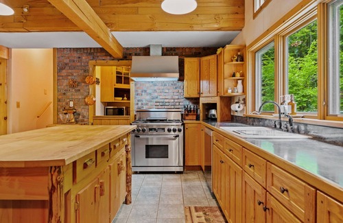 Town of Hope Casa | Perfect ADK Retreat! Private, On River & Near Lake! Game Room, Hot Tub, Pets Ok