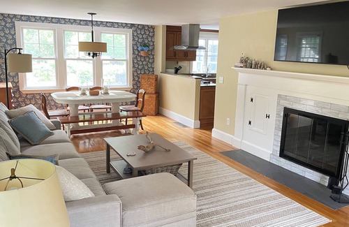 North Falmouth Casa | Perfect Cape - 1 Mile to Old Silver Beach, 3 bed, 2 bath, Game Room, Central AC