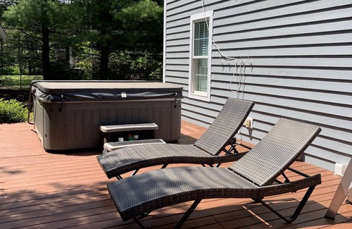 Union Pier Casa | Casa de 3 camas, 10 personas con piscina a poca distancia del lago Michigan.