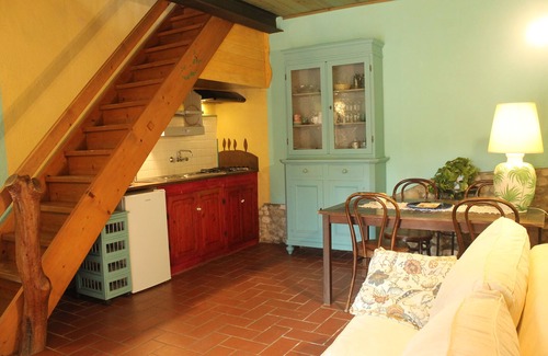 San Pietro in Bossolo Apartamento | APARTAMENTO ROMÁNTICO "PERGOLA" EN CHIANTI en el centro de TOSCANA