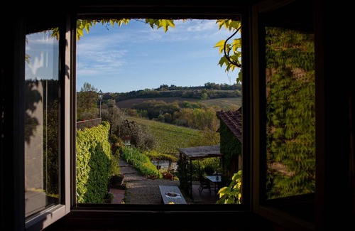 San Pietro in Bossolo Apartamento | APARTAMENTO ROMÁNTICO "PERGOLA" EN CHIANTI en el centro de TOSCANA