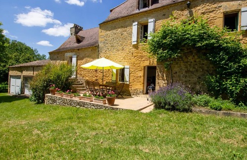 Saint-Avit-Senieur Cabaña | Casa perigordina con piscina y jardín en Saint-Avit-Sénieur