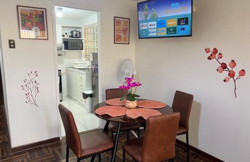 Magdalena del Mar Apartamento | Pershing, depa bonito, 3camas wifi/cable
